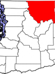 Okanogan county map