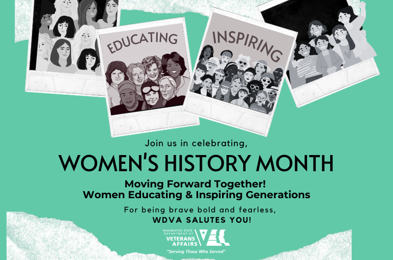 womens history month slide photo