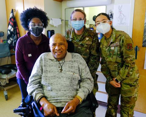 Washington National Guard Assists Veterans Home Staff and Residents