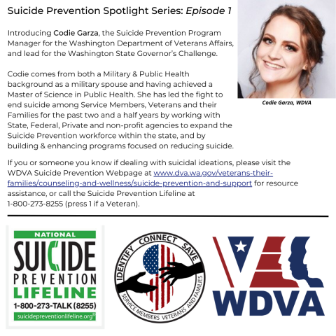 Suicide Prevention Spotlight Series: Episode 1 - Introducing Codie Garza