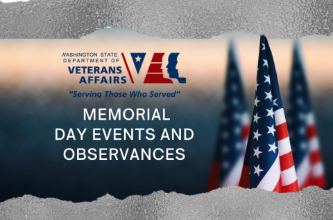 Memorial Day Events and Observances Flyer