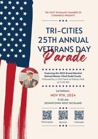 Tri-Cities Regional 25th Annual Veterans Parade