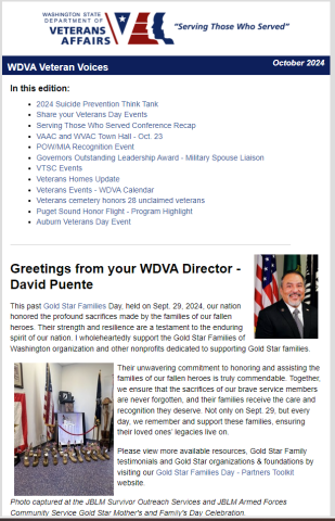  WDVA October Veteran Voices