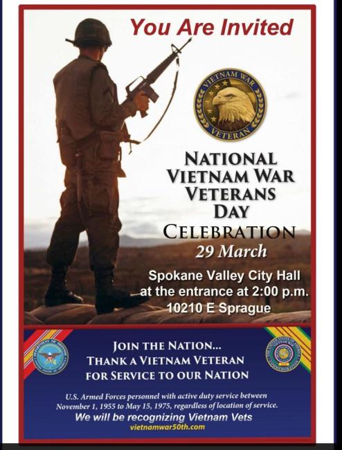 Vietnam War Veterans Day Celebration - Spokane