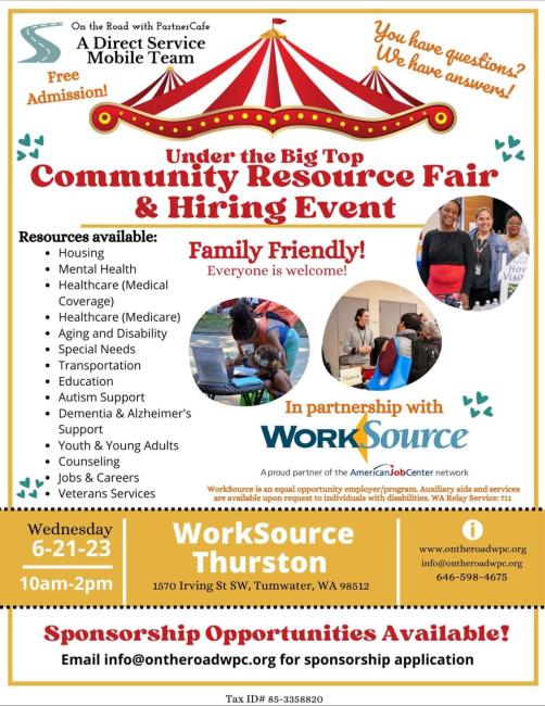 Resource Fair Flyer