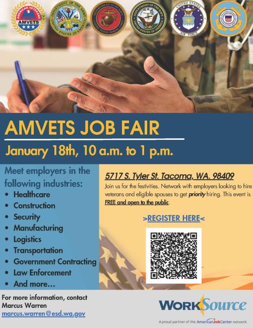 AMVETS Job Fair | WDVA