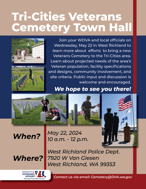 Tri Cities Veterans Cemetery Town Hall